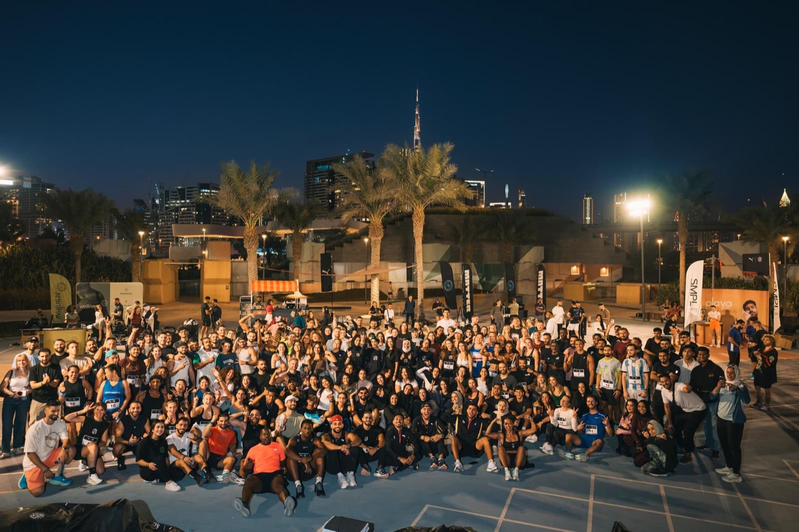 LFG members together after a group session in Dubai